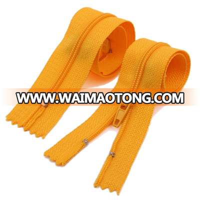 Custom Design Low Price Transparent pvc/nylon Zipper